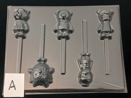 491sp Danny Tiger Friends Chocolate Candy Lollipop Mold FACTORY SECOND 491sp Danny Tiger Friends Chocolate Candy Lollipop Mold FACTORY SECOND